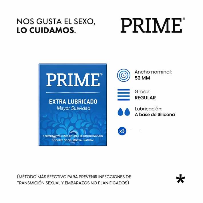 Preservativos extra lubricadosEAN: 7791519000676
